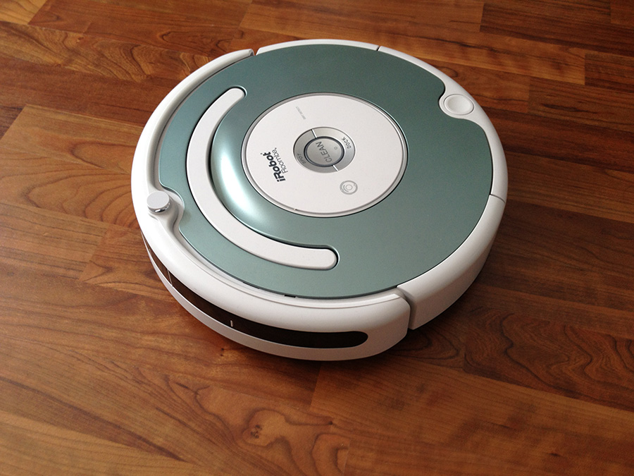 roomba in Aktion