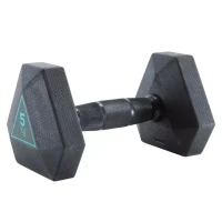 Domyos Hantel HEX Dumbbell 5kg