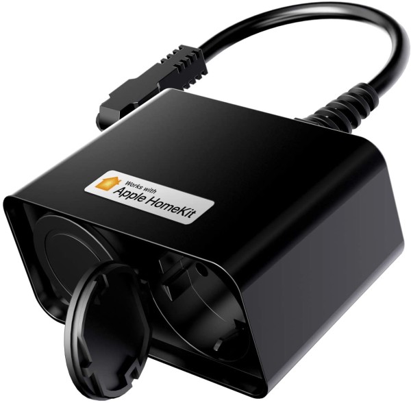 Außensteckdose (mit HomeKit)